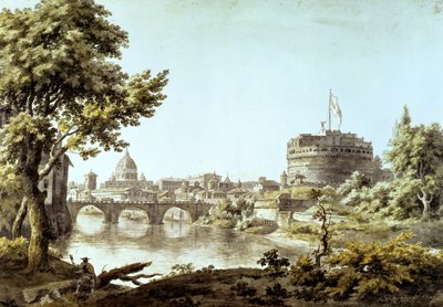 Castel Sant&39;Angelo और सेंट पीटर, रोम द्वारा जोनाथन स्केल्टन